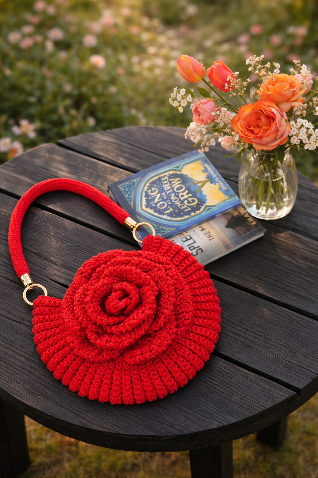 Red Rose Bag