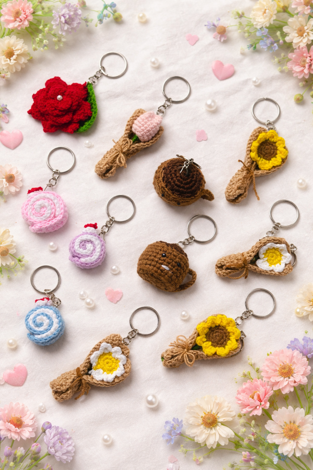 Crochet Key Chains