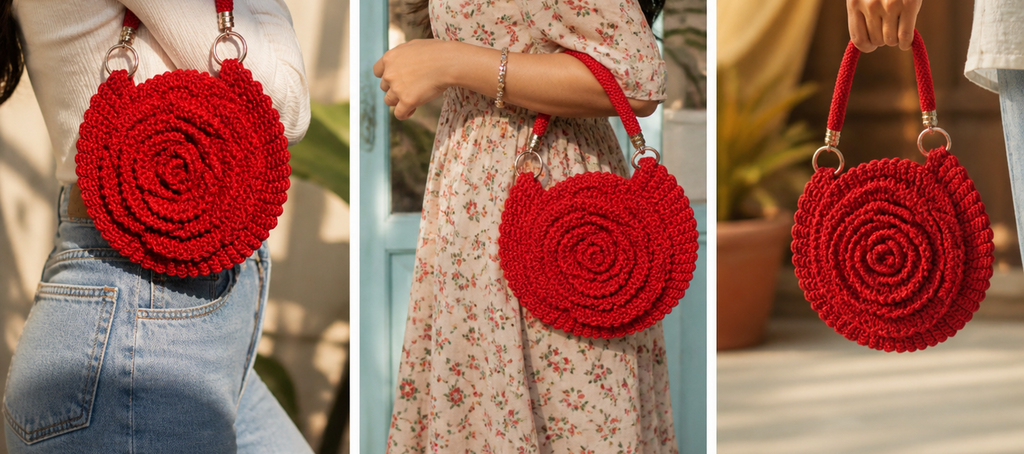 Red Rose Bag