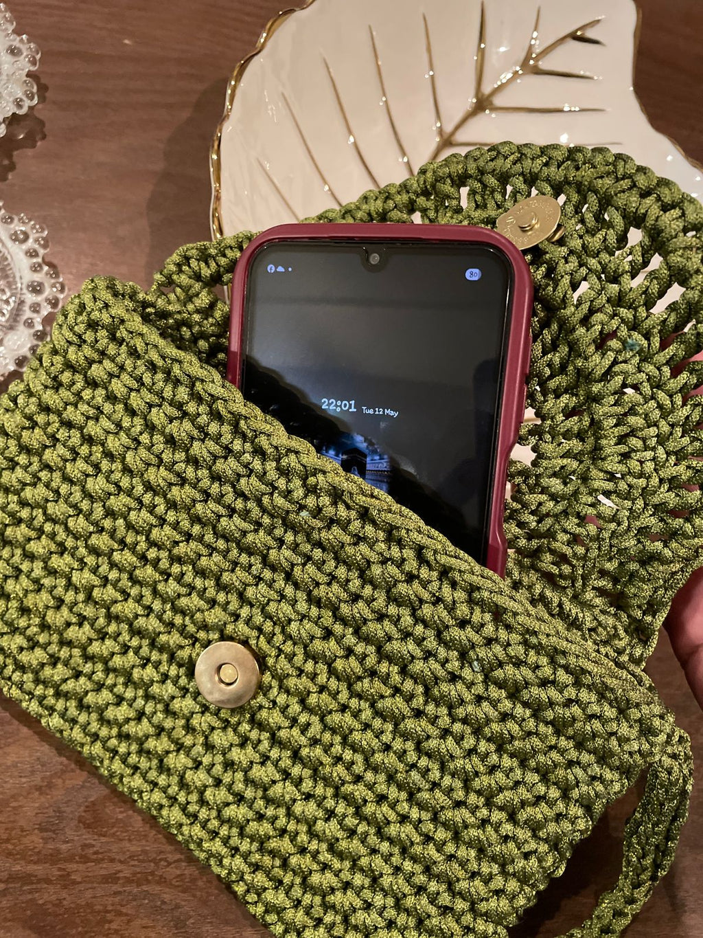 Artisan Crochet Phone Pouch