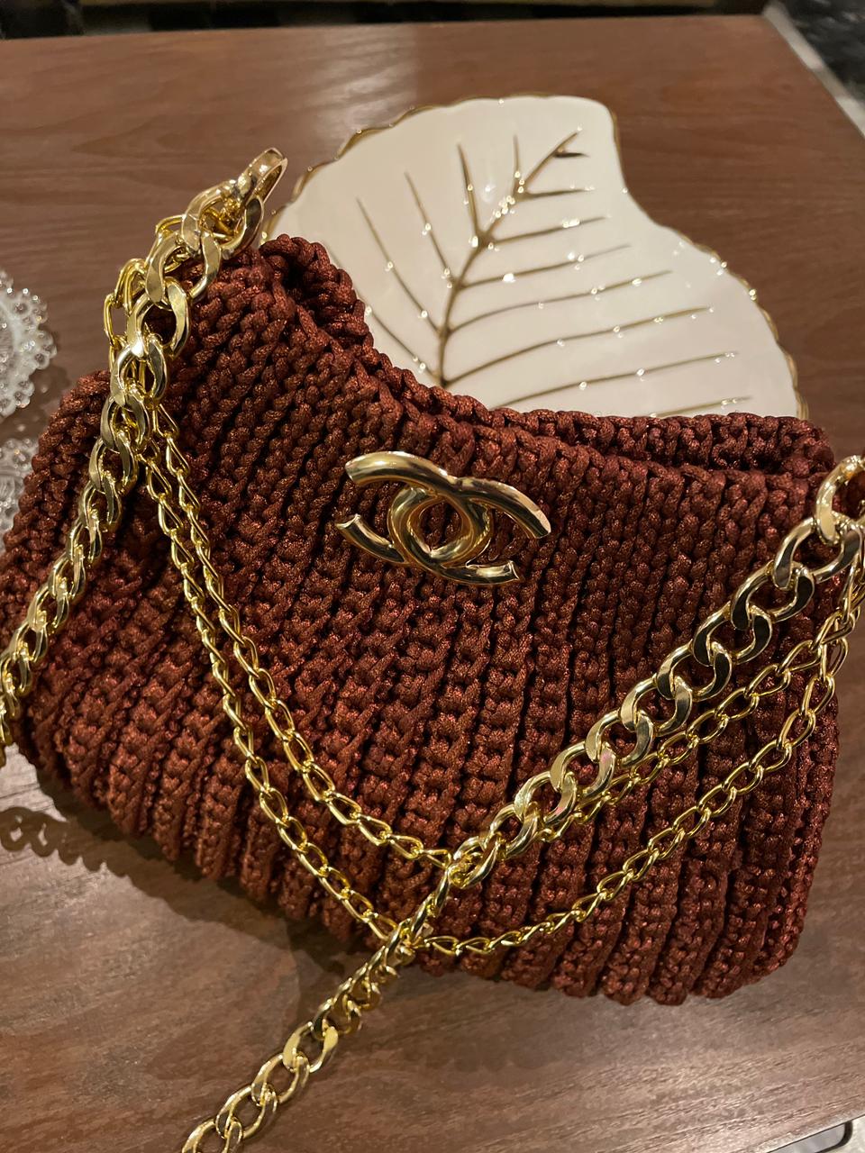 Royale Crochet Chain Bag
