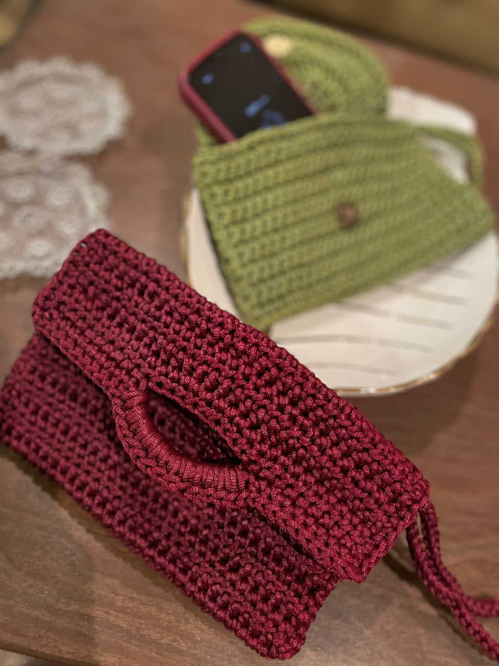 Artisan Crochet Phone Pouch