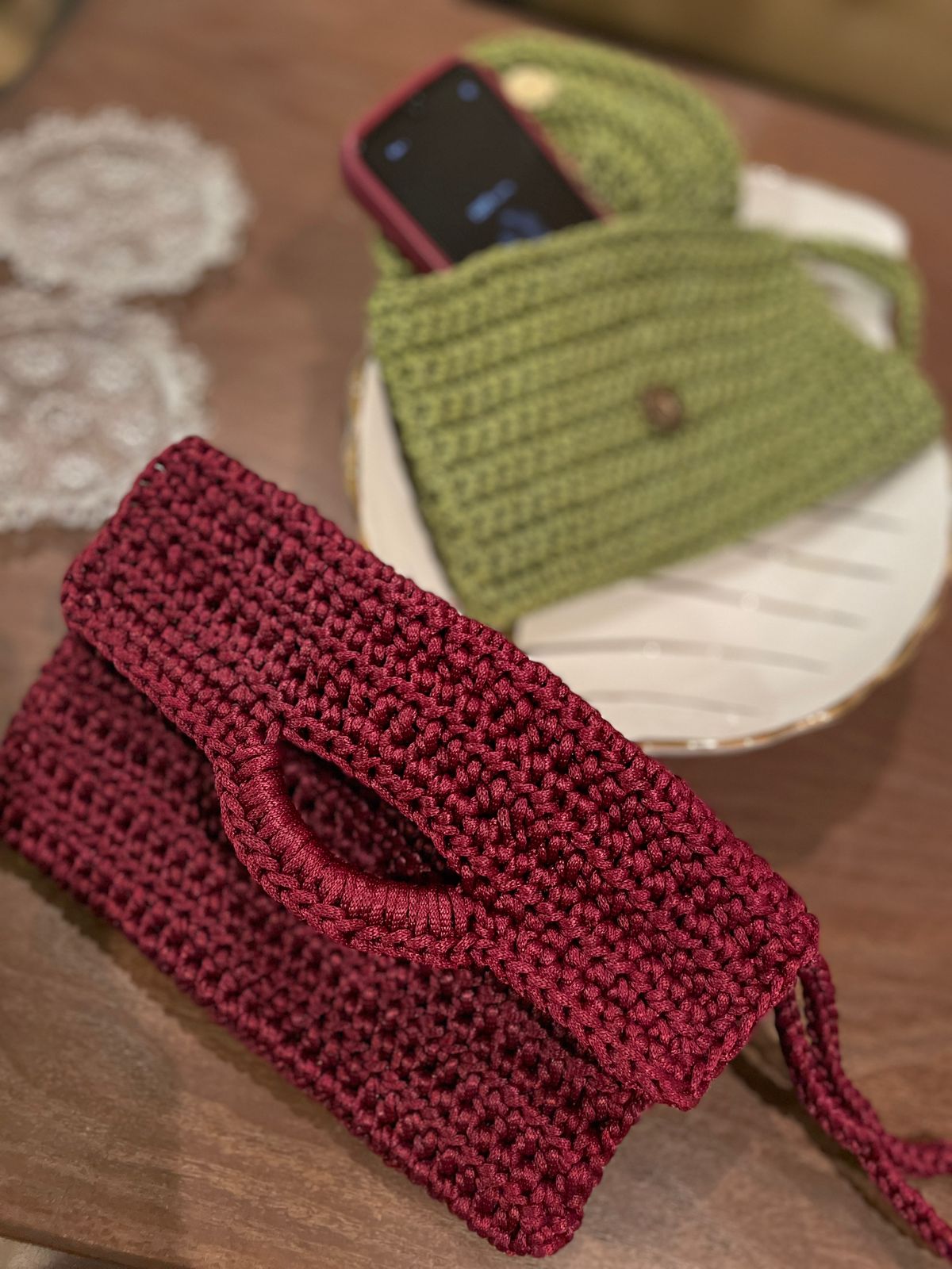 Artisan Crochet Phone Pouch