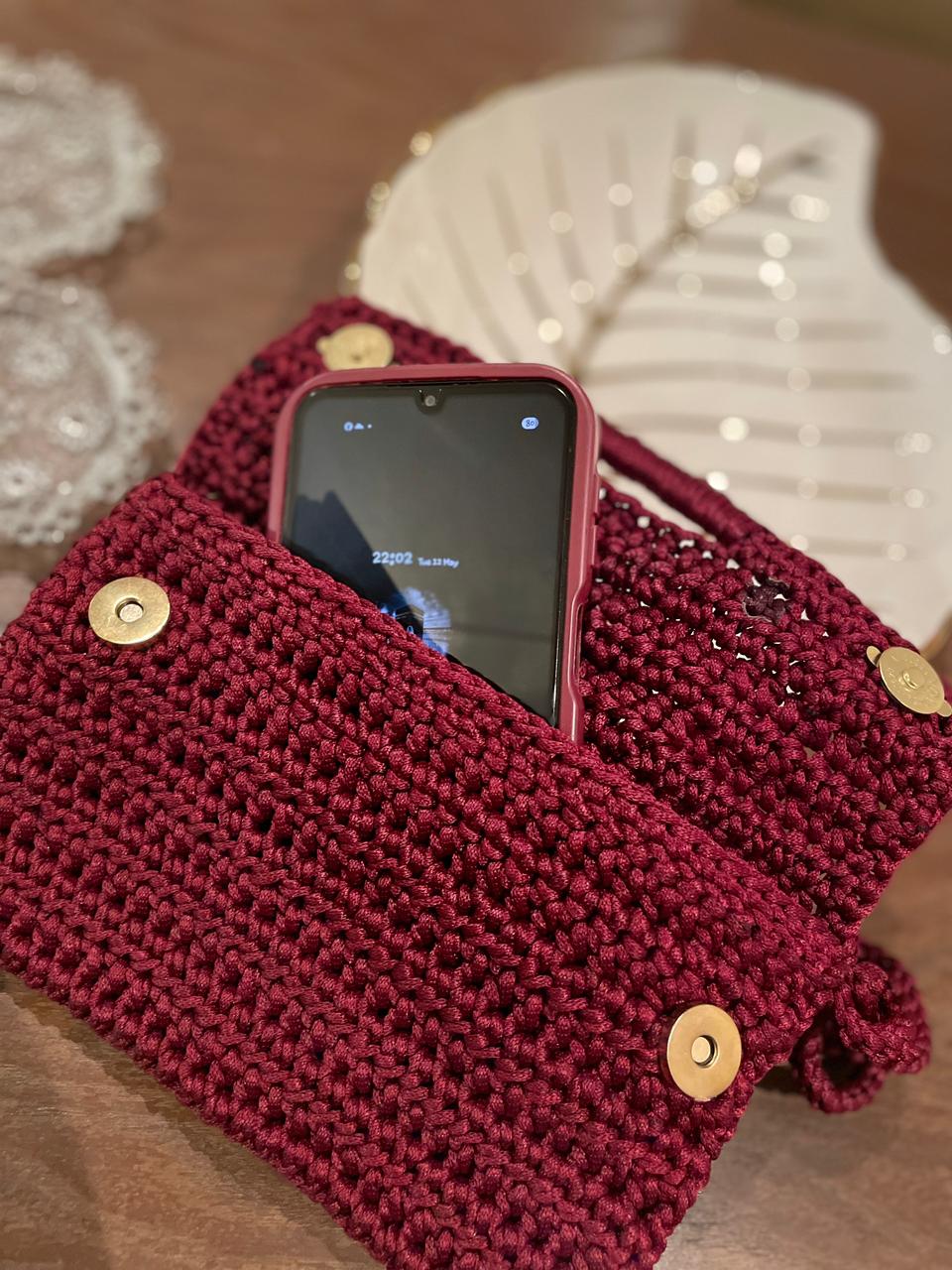 Artisan Crochet Phone Pouch