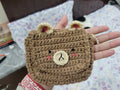Teddy Crochet Mini Wallet