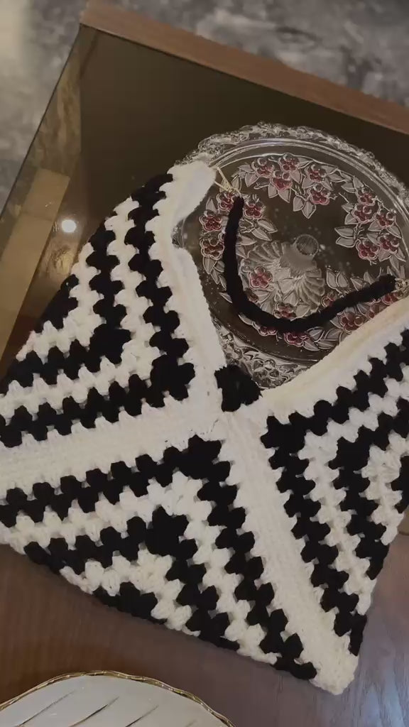 Granny Square Tote Bag
